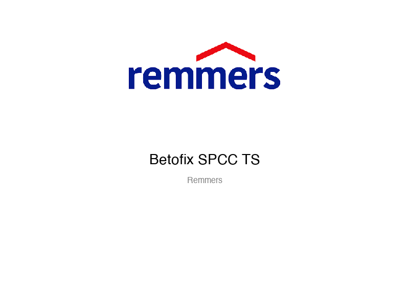Betofix SPCC TS