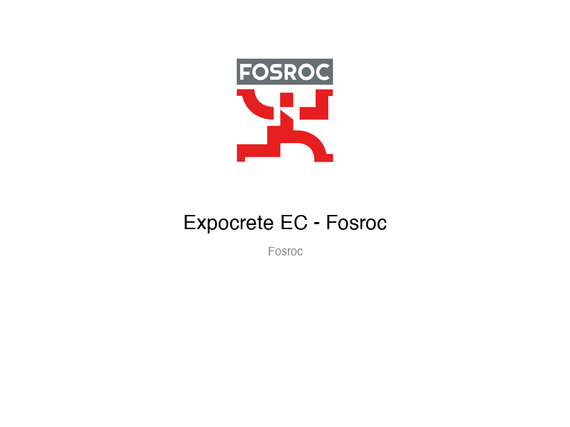 Expocrete EC - Fosroc