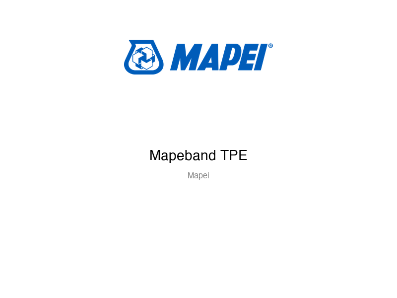 Mapeband TPE