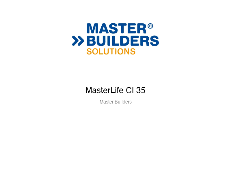 MasterLife CI 35