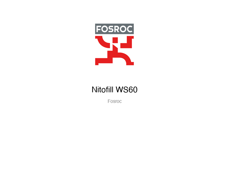 Nitofill WS60